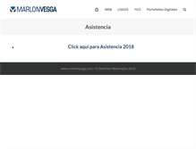 Tablet Screenshot of marlonvesga.com